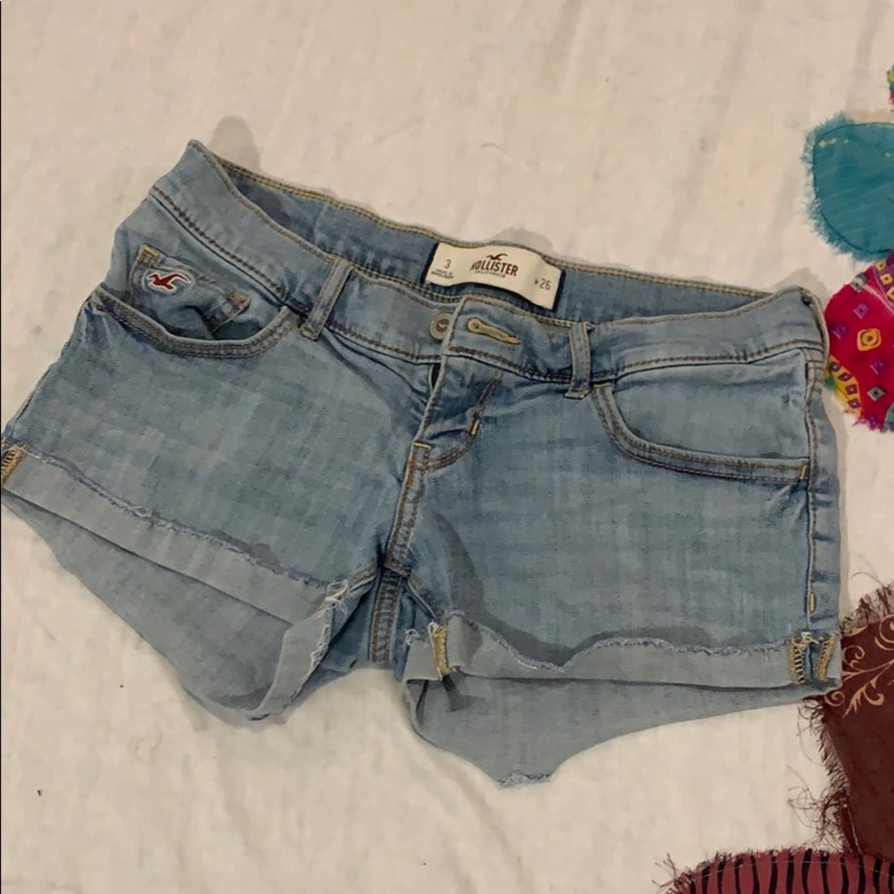 Hollister Low-Rise Jean Shorts